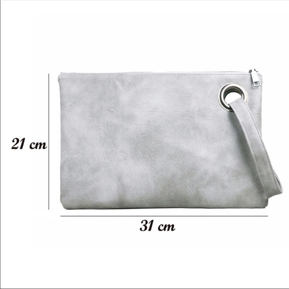 CHARLIZE Clutch, Grey - Picture 4 of 7